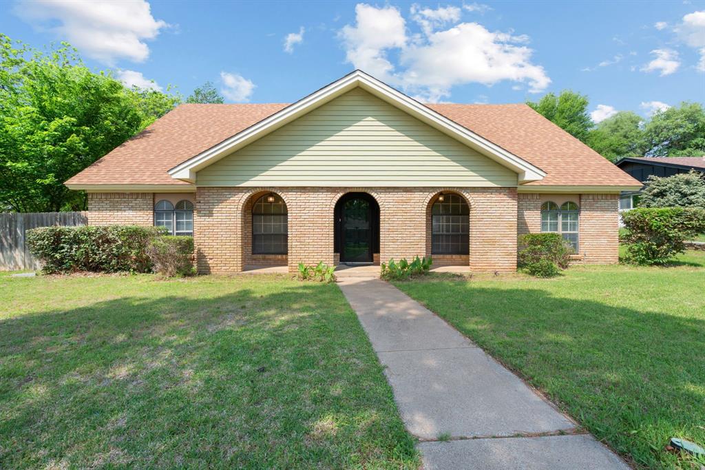 Two story home in an established Pantego neighborhood with mature trees and a quiet residential setting. The renovated kitchen features quartz countertops, shaker style cabinetry, and included appliances. The refrigerator offers a built in screen and interior camera, and the convection oven includes air fryer functionality, providing a functional and well equipped workspace.

The spacious family room includes built in features and a layout designed for comfortable living. Engineered bamboo flooring runs through the main living areas, with hardwood on the stairs and tile in the bathrooms, entry, and hallways. Recent updates include kitchen and bathroom renovations, popcorn ceiling removal, and updated doors in bedrooms, bathrooms, and closets. Additional storage is available, including space above the garage.

The primary bedroom is located downstairs with an en suite bath that has dual access from the bedroom and hallway. Upstairs includes a second primary suite with en suite bath, along with two secondary bedrooms and a full hall bathroom.

Additional features include a sprinkler system, WiFi enabled appliances, smart thermostats, and wiring for Spectrum and ATT fiber internet.

The property offers a large yard, side entry two car garage, and an additional two car carport. Conveniently located near parks, shopping, dining, and major roadways.