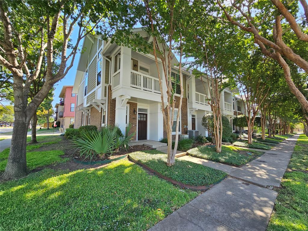 Prime location! Beautiful and well cared for 2 story traditional Corner  town home in the heart of Lower Greenville and the new high end retail Henderson corridor. Just steps away from Trader Joe's and great restaurants on Lower Greenville.  Flooded with natural light, the 2nd floor open concept living space features 11 foot ceilings, hardwood floors, stainless steel appliances, granite countertops with updated lighting and paint throughout. In addition to the wonderful kitchen and living room, the convenient half bathroom and spacious covered balcony make entertaining a dream! The spacious primary suite offers a large walk in closet, beautiful bathroom with double sinks, soaking tub and a separate shower. The first floor includes a private secondary bedroom with ensuite bathroom and walk in closet as well as a utility room and attached 2 car garage- ideal for guests, a home office or roomate flexibility.An exceptional opportunity for buyers or investors seeking walkability and low maintenance living in one of Dallas' most desirable neighborhoods.