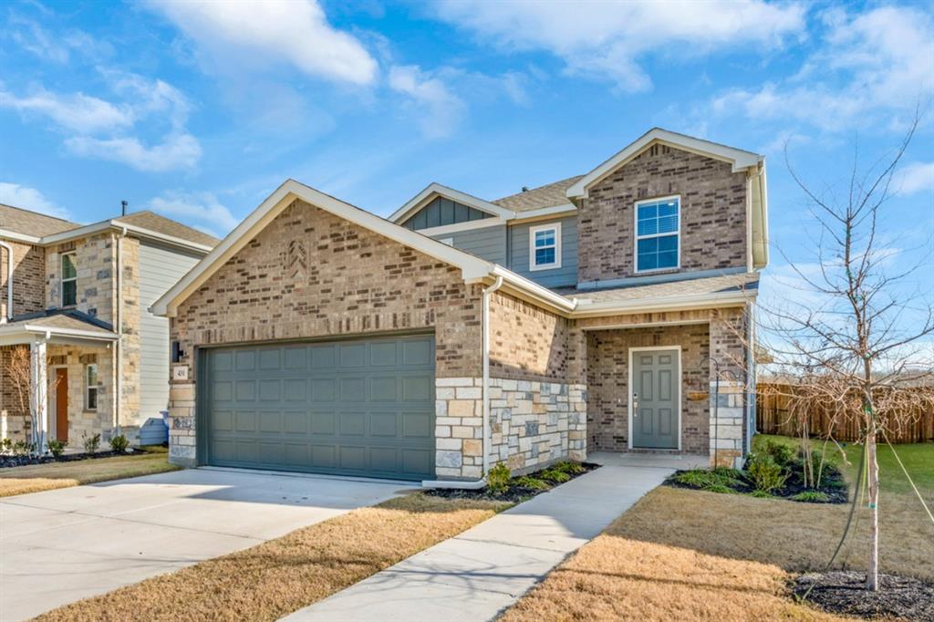 Welcome to this beautifully designed, built in 2025, two-story home in the desirable Ambergrove at Whiteside Village community. Thoughtfully laid out for both everyday comfort and effortless entertaining, this 4-bedroom, 2.5-bath residence offers 2,003 square feet of modern living space with a bright, open-concept main level. The kitchen anchors the home with a spacious island, walk-in pantry, solid-surface countertops, gas range, and seamless flow into the dining and living areas. The private first-floor primary suite provides a relaxing retreat, complete with dual sinks and a generous walk-in closet. Upstairs, three secondary bedrooms, a full bath, and a versatile loft offer flexible space for guests, a home office, or game room. Additional features include first-floor laundry, luxury vinyl plank flooring, a covered front and rear porch, fenced backyard, and a two-car garage. Ideally situated near a greenbelt with a view and no backyard neighbors, and access to community amenities including walking trails and a playground. Conveniently located within Royse City ISD. No MUD or PID. Move-in ready and designed to fit today’s lifestyle. Schedule a showing today!