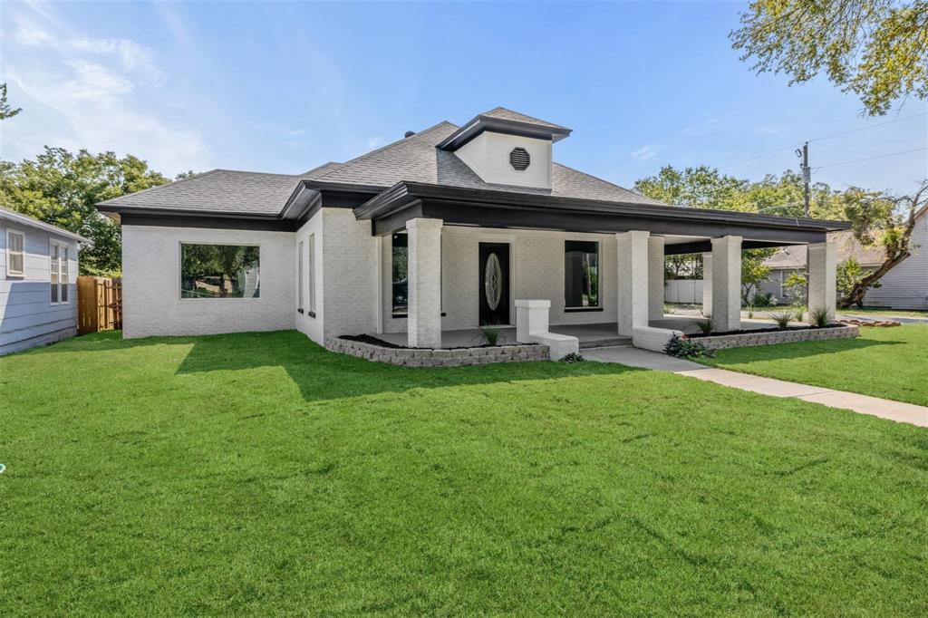 Step into Timeless Charm with modern luxury in this beautifully remodeled 1930's Craftsman Home. Every detail has been thoughtfully updated while preserving its classic character. The brand new kitchen features stunning granite countertops, elegant tile floors, and modern cabinetry-perfect for both cooking and entertaining. All new flooring throughout this home give it a new to you feeling. A brand new bathroom enhances functionality, while all new windows fill the home with natural light and improve energy efficiency. From its welcoming wraparound porch, to its spacious interior, this home blends vintage character with contemporary comfort ready for you to move in and enjoy. Don't wait this one wont last. Buyer to verify all schools and property tax exemptions. Bring us an offer we will be waiting to make this one yours.