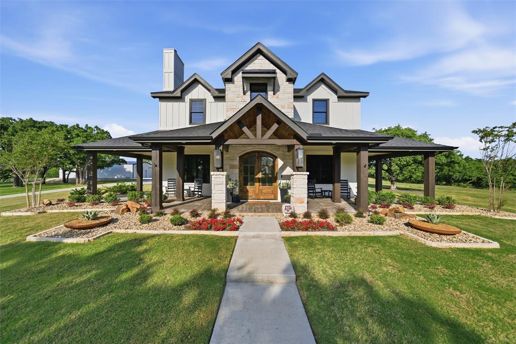 Set on 20 stunning acres in Parker County, this exceptional Weatherford property offers the perfect blend of luxury living and country freedom. The impressive 4,900 sq ft custom home is loaded with high-end upgrades and thoughtful design features throughout—far too many to list.
Step outside to your own private retreat featuring a brand-new custom Sunfish pool, ideal for relaxing or entertaining. The property is fully equipped for both recreation and functionality with a 40x60 insulated workshop complete with three roll-up doors and LED lighting, making it perfect for equipment, hobbies, or business use.
Horse lovers and outdoor enthusiasts will appreciate the ample space for livestock, along with a massive stocked tank filled with bass. Golfers can sharpen their short game with two private putting greens right on the property.
Additional premium features include two water wells, a Kohler generator, SONOS sound system, artificial turf, and a security system for peace of mind. Enjoy the privacy of country living while still being just minutes from town for dining, shopping, and everyday conveniences.
This one-of-a-kind property truly has it all—luxury, land, and lifestyle.