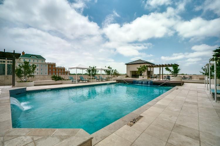 Incredible investment in HPISD -Stunning luxury highrise in this beautifully updated 3 bed and 3 bath condominium offering fabulous views . Designed to perfection , ideal for lock and leave and access to Highland Park ISD. This home has a great floor plan with sitting area in master , 2 walk in closets, and 2 other bedrooms with ensuite baths. Kitchen features  Sub zero refrigerator and other high end appliances . Electric shades recently added and 2 new HVACS. This condo is so pretty and best priced three bedroom unit in the building. Also includes 3 parking spaces and 3 storage units. Amenities include valet parking, 24-7 front desk, club room , resort syle pool , private cabanas , putting green, fitness center , and large outdoor grill area adjacent to the pool. Great location near shopping and restaurants and walking area.