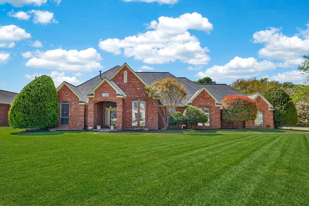 Price Reduction. Join me on Sunday, June 14th from 1pm to 3pm.
Finding a home with a separate guest suite is rare. Finding one with a guest suite and enough garage space for your vehicles, RV, boat, business equipment, hobbies, and projects is even rarer. The detached living quarters feature a private bedroom, full bathroom, and covered patio, creating the perfect setup for multigenerational living, extended guests, a college student, home office, or private retreat.
And then there are the garages. A massive Texas-sized detached garage offers room for multiple vehicles, oversized toys, a boat, RV, workshop space, or all of the above. A second detached garage with electricity provides even more flexibility for hobbies, storage, or projects, while the attached carport and traditional two-car garage ensure no shortage of covered parking. Properties with this much garage and workshop space are incredibly hard to find.
Inside, the home has been owned and maintained by the same owners for nearly 30 years. The brick exterior and landscaped front yard provide curb appeal upon arrival. The interior features a functional layout with four bedrooms and three full bathrooms in the main home, along with an enclosed sunroom offering additional living space.
With four bedrooms and three full bathrooms in the main home, there is plenty of space for everyday living. The enclosed sunroom provides the perfect place to enjoy your morning coffee or unwind at the end of the day while overlooking the backyard.
Outside, a sparkling pool, open green space, and peaceful pond views create a backyard designed for both entertaining and relaxation. A generator provides added peace of mind, and the entire property offers the flexibility, space, and functionality that are increasingly difficult to find.
Whether you need room for family, guests, vehicles, hobbies, or all of the above, this property delivers a combination of living space and garage capacity that is truly one of a kind.