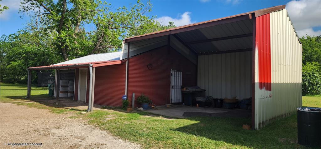 This strategically located property at 608 W Mason St in Mabank TX 75147 features a 600 SF metal garage unit positioned along a major thoroughfare in Mabank, Texas, offering strong exposure and accessibility. The existing structure includes a half bath with power, water, and electric, allowing for immediate use by an owner, operator or tenant. Mature trees enhance the site’s curb appeal and contribute to an established commercial presence. This property presents a versatile opportunity for a range of business uses in a visible, high traffic setting.  Information herein is deemed reliable and accurate but NOT guaranteed. Buyer and Buyer's Agent to verify any and all information in MLS, including but not limited to Zoning, restrictions, Flood zone, PID, MUD, SUD, Special Taxing Authorities, Solar panels, Schools, Measurements, Amenities, etc. Survey to be completed at Buyer's expense.