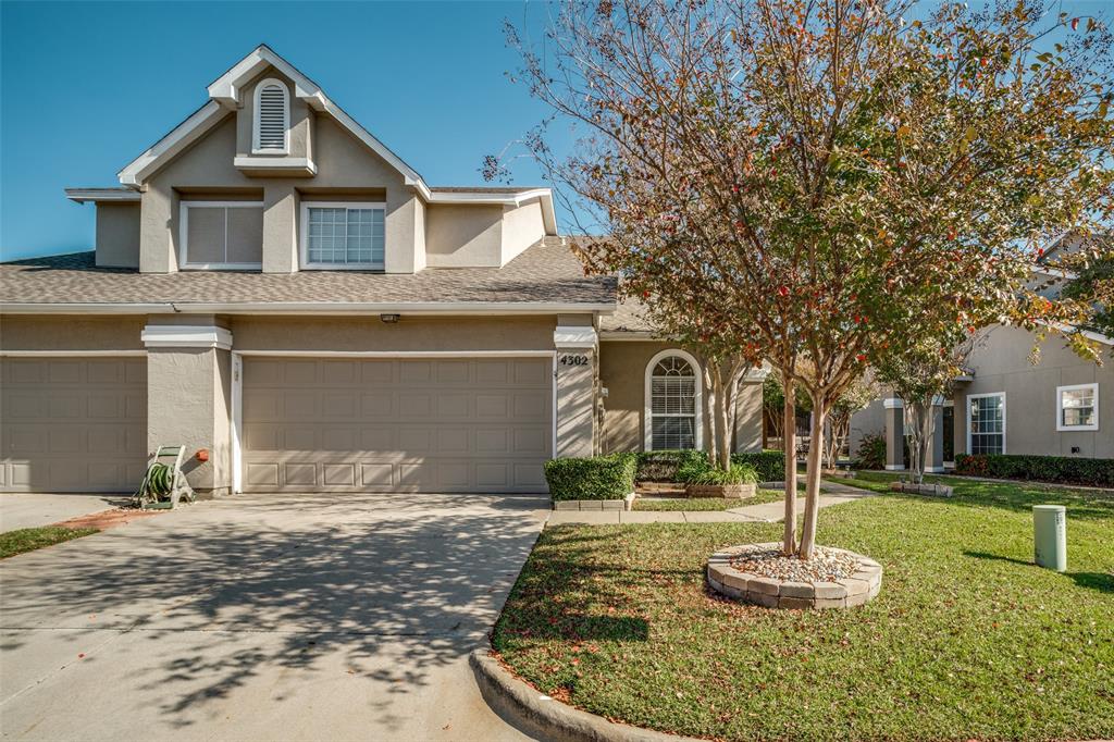 This charming corner-unit Townhome is located in the heart of Frisco Texas. This 3 bedroom features high ceilings with an open floorplan designed with entertaining in mind. Some updates include granite counter-tops in the kitchen, bathroom vanities and gorgeous tile flooring. Two car front facing garage has plenty of storage space. A lovely paved patio and garden is perfect for relaxing. Desirable location close to Dallas North Tollway, shopping, dining and entertainment. This low maintenance community features a swimming pool with spa, clubhouse with fitness room and event area for private parties. HOA dues cover exterior landscaping, paint, roof, and exterior repairs. Hickory Street Village is a hidden gem in Frisco Texas.