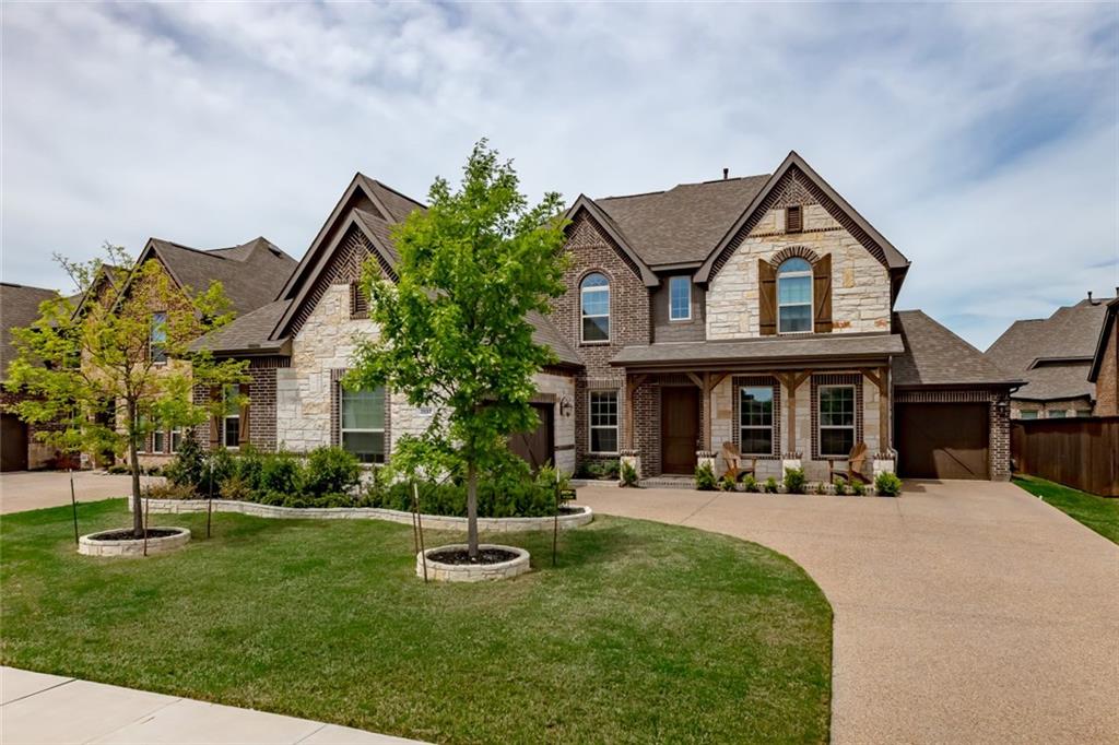 How about a home built in 2016 and is already updated? If you are looking for bright and airy, this is a home to see! From the light grey tones in the paint and floors, white kitchen cabinets with glass tile back splash and contemporary light fixtures, this home presents a style that is smart and sophisticated. And it only gets better outside. The extended, stamped concrete patio, pergola and outdoor kitchen gives you another special spot to relax and enjoy. The backyard provides plenty of grass for pets and play. Quiet, tucked away neighborhood. You will enjoy the Trophy Club lifestyle with easy access to trails, parks, schools and dog park. It will truly be a place you want to call home. See it today!