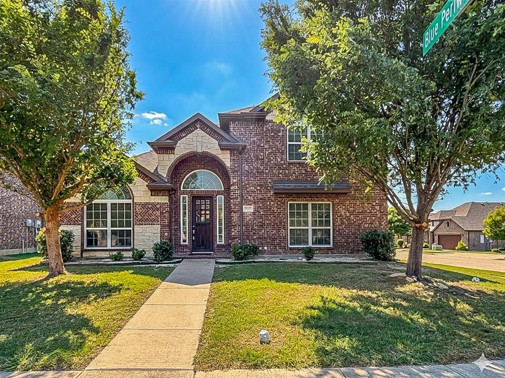 Welcome to this beautifully maintained two-story home nestled on a quiet street in the highly sought-after Llano Springs community of Fort Worth. Featuring 4 bedrooms and 3.5 bathrooms, this home has been thoughtfully updated with fresh paint and rich wood flooring throughout, offering both style and warmth. Designed with comfort and entertainment in mind, the home boasts a spacious game room and a dedicated media room—perfect for hosting family and friends. The inviting family room centers around a cozy fireplace, creating an ideal space to unwind. The open-concept kitchen is a true highlight, complete with abundant counter space and a large island that’s perfect for gatherings, meal prep, and casual dining. The primary suite is conveniently located on the main floor, offering a private retreat with room for a sitting area and a generously sized walk-in closet. Upstairs, you’ll find three additional bedrooms and two full bathrooms, providing ample space for family or guests. Step outside to enjoy a fully fenced and landscaped backyard, featuring a covered patio that’s perfect for relaxing or entertaining year-round. Combining comfort, functionality, and a prime location, this home truly has it all.