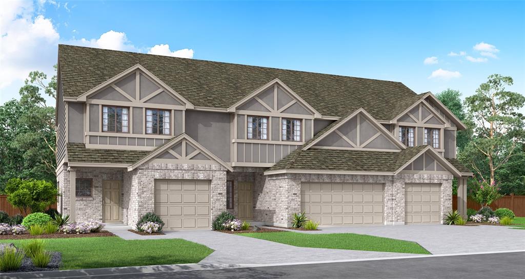 MLS# 20479687 - Built by Pacesetter Homes - Ready Now! ~ Absolutely stunning new townhome in the heart of Wylie! This gorgeous home has 3 bedrooms, 2.5 bathrooms with an open concept design. The spacious first floor includes a large open family and kitchen area with stainless steel appliances, granite countertop, and a large kitchen island. Both laundry and powder bath are located downstairs! The upstairs owners retreat is has multiple large windows to flood your room with natural light! The owners bathroom has a large walk-in shower, dual sinks, and full sized walk-in closet! Directly down the hall is where the other 2 bedrooms and 2nd bath is located. Come by and see us today!!