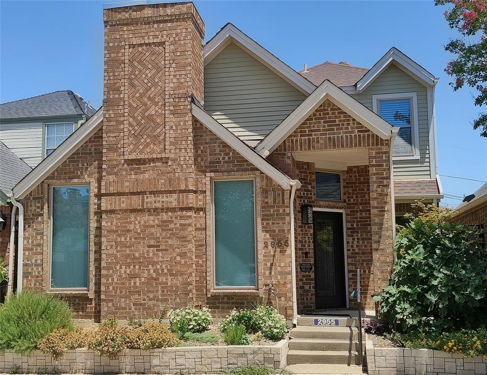 Welcome to this beautifully updated 3-bedroom, 2.5-bath home with an attached 2-car garage in the highly sought-after Northtown Square community of Northwest Dallas. Blending timeless architecture with modern upgrades, this move-in-ready residence offers exceptional style, comfort, and low-maintenance living.

The attractive exterior features a classic brick façade complemented by durable Hardie® cement siding and grass-free, landscaped grounds. The private backyard is designed for easy upkeep and entertaining, with a movable gate that opens to the driveway, creating a flexible outdoor space for gatherings while maintaining privacy.

Inside, soaring vaulted ceilings create a dramatic, light-filled atmosphere throughout the main living areas. The chef-inspired kitchen serves as the centerpiece of the home, showcasing sleek IKEA cabinetry, a spectacular custom island with a quartz waterfall countertop and seating for up to six, a stylish glass tile backsplash, and premium Samsung Bespoke appliances. A skylight fills the space with natural light.

The spacious living room is anchored by a modern electric LED fireplace, creating the perfect setting for relaxing or entertaining. Adjacent to the living area, a unique private atrium offers a tranquil indoor-outdoor retreat, complete with a pergola and decorative metal panels that filter sunlight and enhance privacy.

The large primary ensuite provides a true retreat, with a luxury sliding door filling the room with light. The updated en-suite bath features a dual-sink vanity, custom glass-enclosed shower, and a large walk-in closet.

Upstairs, you'll find two secondary bedrooms, a full bath, and a versatile loft overlooking the impressive living and kitchen spaces below.

Conveniently located near shopping, dining, entertainment, and major employment centers, this exceptional Northwest Dallas home combines thoughtful updates, distinctive architectural features, and effortless indoor-outdoor living.