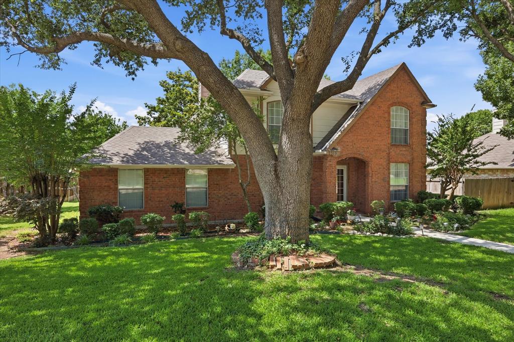 Welcome home to this beautifully maintained 3-bedroom, 2.5-bath home situated on an oversized lot in an established McKinney neighborhood with NO HOA! Offering approximately 1,900 square feet, this spacious home features an open-concept family room, kitchen, and breakfast nook, along with formal living and dining areas that provide flexibility for entertaining, a home office, or additional living space.

Upstairs, you'll find generously sized bedrooms, abundant closet space, and a private primary suite complete with a large bath featuring a relaxing jetted garden tub. The thoughtfully designed floorplan keeps all bedrooms upstairs for added privacy while the downstairs living areas are ideal for gathering with family and friends.

The kitchen offers updated cabinetry with stainless hardware, double stainless sinks, and ample workspace. Additional features include crown molding, marble and tile flooring downstairs, upgraded carpet upstairs, ceiling fans, a wood-burning fireplace, updated interior and exterior doors, and a pre-wired security system.

Outdoor highlights include a board-on-board cedar fence, St. Augustine lawn, six-zone irrigation system, private mailbox, extended driveway, and rear-entry two-car garage. Conveniently located with quick access to major highways, shopping, dining, and highly rated McKinney schools.

Don't miss this rare opportunity to own a spacious home on a large lot with no HOA in one of McKinney's most desirable locations!