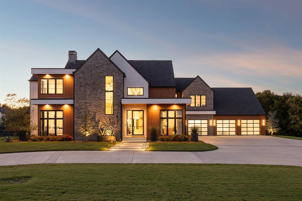 Live the ultimate luxury lifestyle in Argyle’s only gated community with this stunning custom estate on 1.5 private acres. Spanning 6,511 sq. ft., this home blends elegance, comfort, and functionality. The open-concept family room, dining area, and chef’s kitchen—complete with Thermador appliances, Miele coffee maker, and dual dishwashers—create the perfect space for family life and entertaining.

The first-floor primary suite is a true retreat, featuring serene backyard views, a spa-inspired bath, and spacious his-and-hers custom closets. four bedrooms, four full baths, and one half bath provide comfort and privacy for family and guests. A second-floor bonus room offers flexible space for a home office, golf simulator, hobby room, or fifth bedroom. Additional highlights include a first-floor media-game room, upstairs game room, a 304-bottle temperature-controlled wine display, and a five-car garage with storm shelter.

Seamless indoor-outdoor living opens to a covered patio with retractable screens, fireplace, patio heaters, insect mister, and outdoor kitchen. The backyard is a private resort-style oasis featuring a custom diving pool, water features, tanning ledge, hot tub, outdoor shower, and fire pit—ideal for entertaining or relaxing in tranquility. Flex room on second floor is currently used as a second office but can be a 5th bedroom.

This exceptional estate combines style, functionality, and privacy in one of Argyle’s most coveted communities. Don’t miss the chance to own a home that perfectly balances sophistication, luxury, and everyday living.