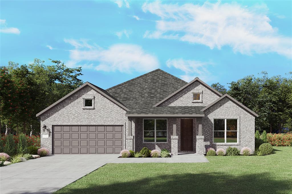 NEW CONSTRUCTION: Beautiful one-story home available at Wellington in Fort Worth. Azle Plan with 4 BD + 3.5 BA, 2,454 sf. Open concept layout creating a spacious and inviting atmosphere + bay window in owner's suite + study with french doors + deep walk-in shower in owner's bath + spacious bedrooms and living areas and more! An excellent choice for families expanding or those who love to entertain. Available June - July 2026!