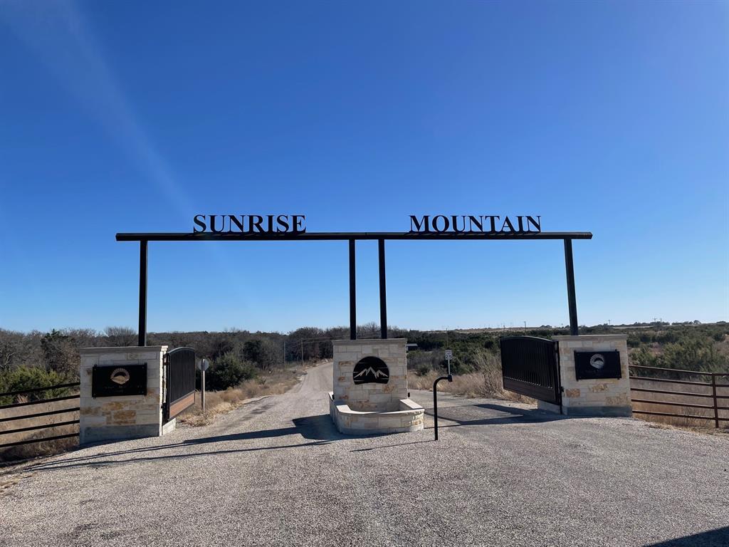 Amazing 2.18 acre lot located outside of city limits in the Newer Subdivision of Sunrise Mountain Ranch. Come see what this lot and hidden community can offer, you have access to a community playground, picnic areas with grills and stock tanks for family outings. This is a gated community making it a safe and quiet neighborhood. This lot offers some elevation to build your home and  get a great view of the countryside. Come enjoy the quiet country life and only minutes from town. call and schedule a viewing today.