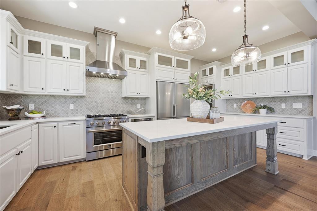 What is New at the Lake, Brand Newly Built Custom Home in Pottsboro, TX. Private Escape, lake views And A Bit Of luxury throughout. Welcome to your private dream retreat with 4 bedrooms, 3.5 baths, Media-Game Room, and office if you like. Designed with comfort and entertaining in mind, the open concept layout seamlessly blends indoor and outdoor living. Step inside to a spacious living area drenched in natural light, flowing effortlessly into a modern kitchen with huge island, lots of cabinets and commercial grade appliances. A built-in freezer and refrigerator, a wine cooler, and a beverage cooler in the kitchen are bonuses. The cook will love the space and Views from the kitchen. One large balcony upstairs to enjoy the outdoor views and a nice-sized game room with Wet Bar. The master bedroom has double doors leading to patio. The primary bath is like going to your own Spa, separate shower and soaker Tub, Dual sinks and many extras. All bedrooms are nice sized and have views. The Builder thought of everything; the house has a full Generator if its ever needed. This Home has 2- 19 seer Top of the line HVACs. Balcony is 16X 12. Floors are all wood and Porcelain Title.  Its a True Show Stopper. Whether you're looking for a full-time residence or a luxurious weekend getaway this Gem offers the perfect blend of style and functionality. It also has an Oversized three-car garage with beautiful epoxy flooring.  You will find Lake Access in two different locations, and many water Views. Schedule your private showing today!