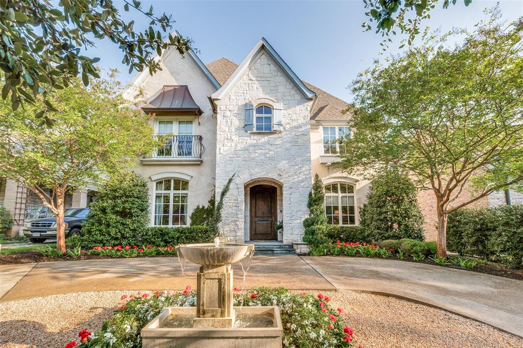 Welcome to this well-appointed 4,902-square-foot home, including quarters above the garage, in the heart of Dallas, just south of Highland Park near the Turtle Creek Village. Residence features 4 bedrooms, 4.5 bathrooms, and a layout designed for both effortless living & entertaining. Downstairs includes a large, welcoming foyer with inlaid hardwoods, formal dining room, spacious office with built-ins, large family room with wine storage, & primary suite, offering privacy and ease of living. Two additional en-suite bedrooms, laundry room, & a media room are situated on the second level, ideal for guests, family, or flexible living. Main living area is anchored by a large fireplace and features hardwood floors, recessed lighting, seamless flow into the kitchen and dining spaces, & easy access to the covered outdoor patio. Kitchen is designed for both everyday use and entertaining, complete with an over-sized island, stainless steel appliances, dual sinks, Wolf gas range with double ovens, a butler’s pantry, pellet ice-maker, & a dedicated breakfast area with built-ins and plenty of storage. A bonus feature is the large 575 sq. ft. guest quarters with full bath and great storage located above the connected garage accessed through a covered breezeway, offering a private, self-contained space, perfect for guests, home office, gym, or studio. The backyard is designed for comfortable outdoor living, featuring a spacious covered patio with fireplace and retractable screens, offering a private setting for relaxing and entertaining.  Additional features and amenities include a turfed, stone-inlaid courtyard, separate turfed yard area with garden shed, and a whole home generator. Conveniently located close to the Turtle Creek Trail, Katy Trail, and the shopping and retail offered in the Shops at Turtle Creek Village and Highland Park Village, this home offers the combination of accessibility and convenience with thoughtfully designed spaces. Schedule your private tour today.