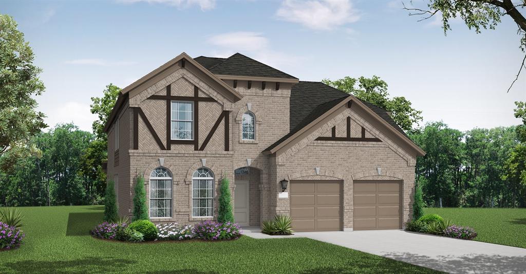 MLS# 21275832 - Built by Coventry Homes - Aug 24 2026 completion! ~ Step into this beautifully designed two-story home located in the highly sought-after Trinity Falls master-planned community. Offering 4 spacious bedrooms, 4.5-bathrooms, and 3,259 square feet of well-planned living space, this home perfectly balances comfort, style, and functionality. The open-concept great room serves as the heart of the home, featuring a fireplace ideal for relaxing or entertaining. The kitchen is equipped with sleek stainless steel appliances, generous counter space, and a layout designed for both everyday living and hosting guests. Enjoy the best of indoor-outdoor living with a covered patio perfect for gatherings or quiet evenings. Upstairs, a versatile game or media room provides additional space for entertainment, while a private study offers a quiet retreat for work or reading. This home has it all schedule your tour today!