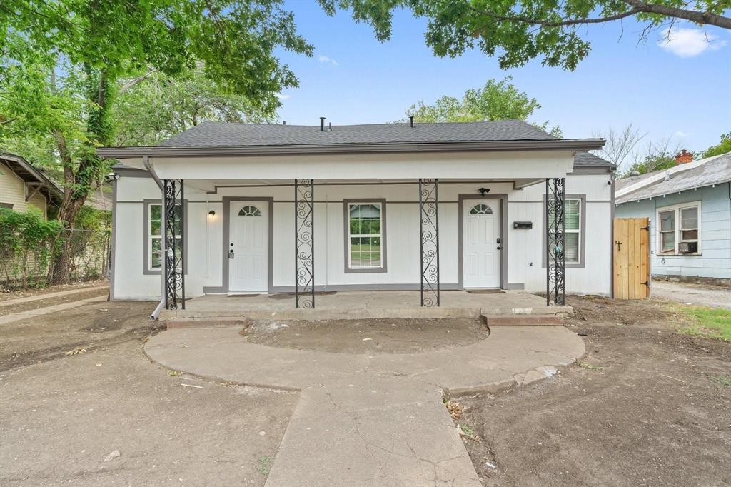 Come explore this turnkey, recently updated duplex in a highly convenient East Fort Worth location. With easy access to Highway 30, this property is ideal for investors seeking a cash-flowing asset in a rapidly appreciating market. A new HVAC system was installed on one side in 2025. Unit B is leased through October 31, 2026 at $965 per month, and Unit A is vacant and is ready for rent or for a new owner looking to owner occupy or House hack to help offset their mortgage payment. Utilities are separately metered. Come make an offer before someone else does!