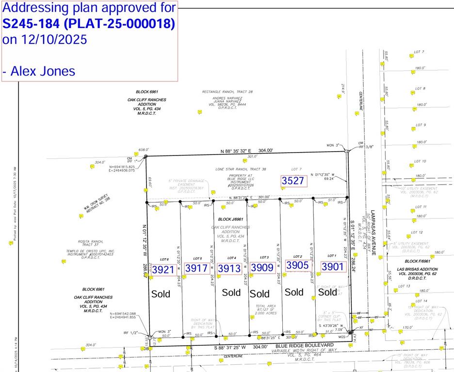 Discover the perfect canvas for your dream home in sought-after Oak Cliff. This spacious 10,212 SF lot, newly replated and ready for single-family living, invites you to create a custom residence or launch your next investment. Enjoy the ease of curb utilities and a neighborhood rich with character. With schools, major roads, and local hotspots just moments away, this is your chance to claim a build-ready lot in a thriving community.