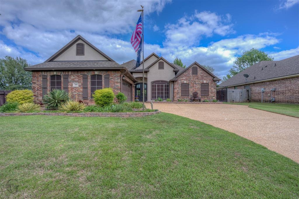 Tiburon neighborhood in Bossier City. This beautifully maintained one owner home offers 3 bedrooms, 2 bathrooms, and 1,787 square feet of quality construction. Designed with an open floor plan, the home features granite countertops, a tumbled stone marble backsplash, and a large, raised breakfast bar. Enjoy both a breakfast area and a formal dining space, providing flexibility for everyday living, along with special occasions. Ceramic flooring flows throughout the entire home, complemented by rich cherry oak accents that add warmth and character. The spacious primary suite includes a large bedroom, double sinks, and a separate tub and shower in the ensuite bath. Step outside to a fully fenced backyard, ideal for relaxing or hosting guests. Located in a highly rated school district and just minutes from shopping, entertainment, hospitals, and Barksdale Air Force Base, this home also includes the benefits of an HOA within a secure, gated neighborhood.  VA Assumable loan at 2.25%