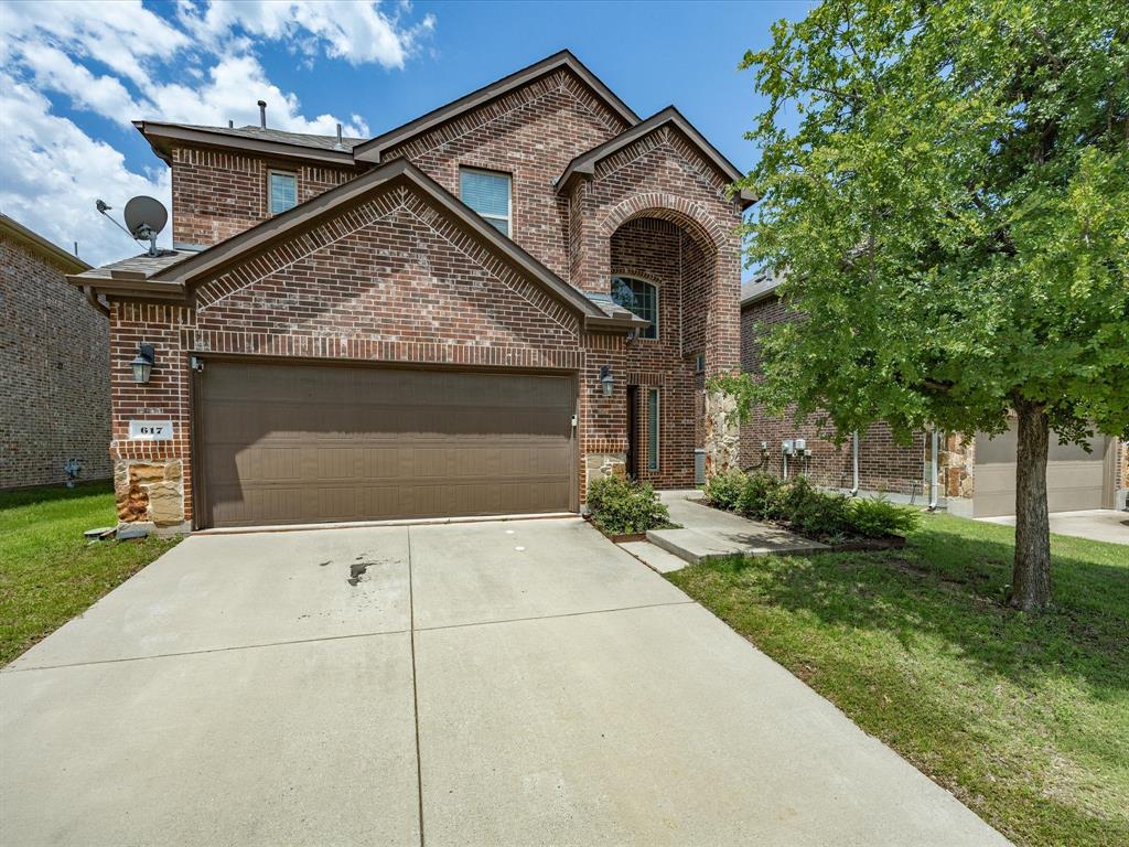 East-facing and served by Prosper ISD, this McKinney residence offers a thoughtfully arranged floor plan placing the primary suite on the main level, along with a convenient guest powder bath. Hardwood flooring, crown molding, a fireplace, ceiling fans, and extensive recessed lighting add warmth and character throughout the downstairs living spaces. The kitchen opens to the dining and living areas, creating an inviting setting for daily routines and gatherings. Features include stainless steel appliances, a five-burner gas range, upgraded granite surfaces, a subway tile backsplash, 42-inch espresso cabinetry, generous workspace, and bar seating. Upstairs, two bedrooms with walk-in closets connect through a Jack & Jill bathroom. A large game room provides additional space for entertainment, hobbies, or relaxing. Two oversized storage areas offer excellent flexibility, including an approximately 11x5 space that has been used for alternate purposes and another currently arranged as a child’s study. Additional attic flooring expands the available storage. Lighting upgrades include 28 recessed can lights, five LED flush-mount fixtures, 13 dimmer switches, enhanced vanity lighting, and a motion-activated light. Energy-saving components include a 16 SEER HVAC system, Low-E dual-pane windows & radiant-barrier insulation. The roof was replaced in 2025. Outdoors, the covered rear patio includes a gas connection for grilling, a ceiling fan & ample room for seating. The fenced yard also offers a mature shade tree, lawn space, a 6x9 side patio with landscape pavers, gutters & a sprinkler system. Residents enjoy access to the neighborhood swimming pool. Conveniently positioned near US-380, the property provides access to shopping, restaurants & everyday services. Historic Downtown McKinney offers local dining, boutiques, events, and entertainment, while Bonnie Wenk Park, Gabe Nesbitt Community Park, the Apex Centre & Erwin Park provide nearby opportunities for outdoor activities.