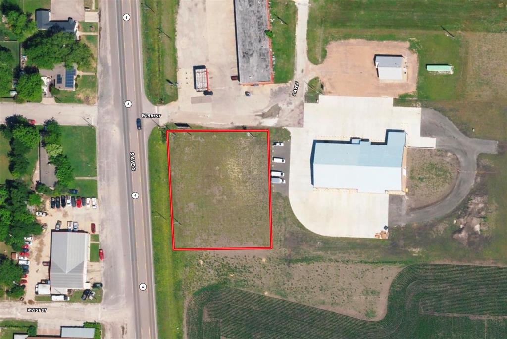 0.84 acres on Highway 6 in Clifton city limits. City utilities at property line. Ready to be developed. 200 feet of Highway 6 frontage.  186 feet of 19th Street frontage.  Property to be accessed from 19th Street. Prime commercial real estate opportunity adjacent to a recently constructed Dollar General Market.