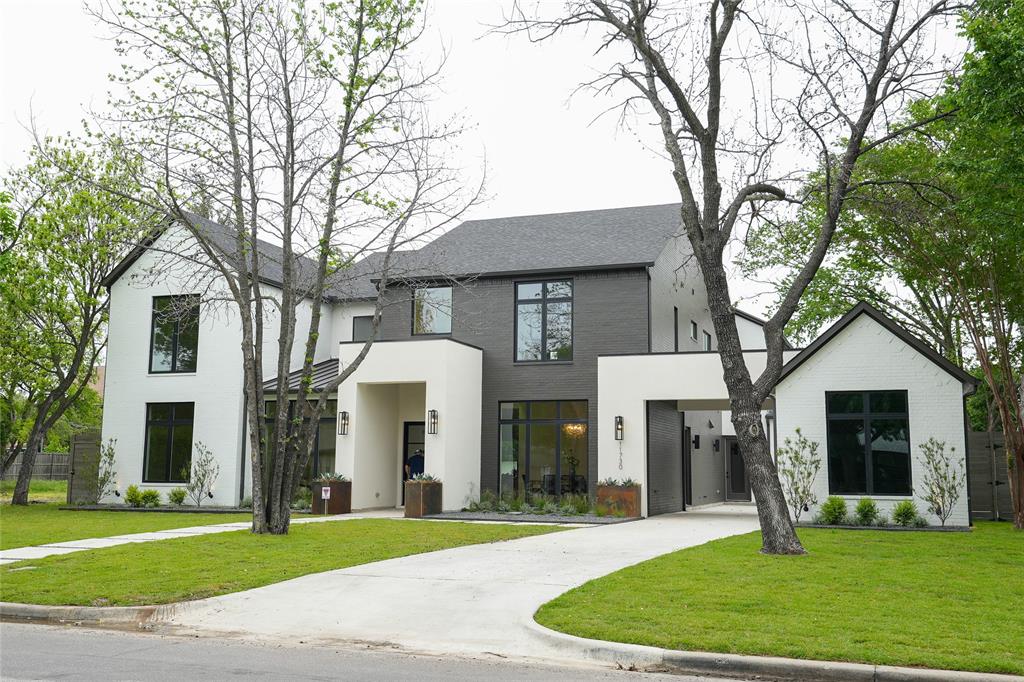 Newly completed transitional home in the heart of North Dallas (walk to Mi Cocina, Whole Foods & more).  An abundance of windows and 11-foot ceilings gives this 6,300 square foot home a open and airy feel. The chef's kitchen boasts a 60-inch wide fridge-freezer, 48-inch Wolf gas range, double dishwashers and lots of cabinetry.  The primary suite & a secondary bedroom are located downstairs, providing convenience and privacy. Upstairs offers three bedrooms, a game room & media room.  Both living rooms have a vent-less gas fireplace.  Every bedroom has its own full bath, plus three half baths. A Texas size rear covered patio with outdoor kitchen plus a pool size backyard.  Other luxury details:  Steel front door, 3 HVAC units, Nest thermostats. Spray foam insulation. Level 4 smooth walls, white oak floors, epoxy garage floors, designer lighting and a wet bar with refrigerator and ice maker.  This property offers luxury, functionality and endless possibilities for enjoyment.