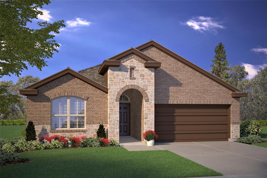 NOW SELLING in the NEW PHASE of D.R. HORTON'S BRIDGEVIEW Community in NORTH FORT WORTH and NORTHWEST ISD!!! BUILT and BACKED BY AMERICA'S #1 HOME BUILDER SINCE 2002. Spacious open concept Single Story 4 BEDROOM Blanco Floorplan-Elevation B with an estimated Fall completion. Large Chef's Kitchen with Island, under cabinet lights, Quartz Countertops, tiled Backsplash, Stainless Steel Appliances, Gas Range, Butler's and W-I Pantry opening to Dining and Living with Office Nook. Luxurious main Bedroom with dual sink Vanity, over sized Shower, linen and W-I Closet. Mud Bench, over sized Laundry and Quartz topped Vanities in both full Baths. Designer Package including Tiled Entry, Halls, Wet areas plus Home is Connected Smart Home Features. Front exterior Coach Lights, gas Tankless Water Heater, covered back Patio, 6 foot fenced backyard, landscape Package with full Sod, Sprinkler System and partial guttering. Close proximity to Shops, Dining, Entertainment, HWY 287, I-35W and so much more!
