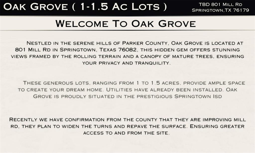Oak Grove Addition - Land