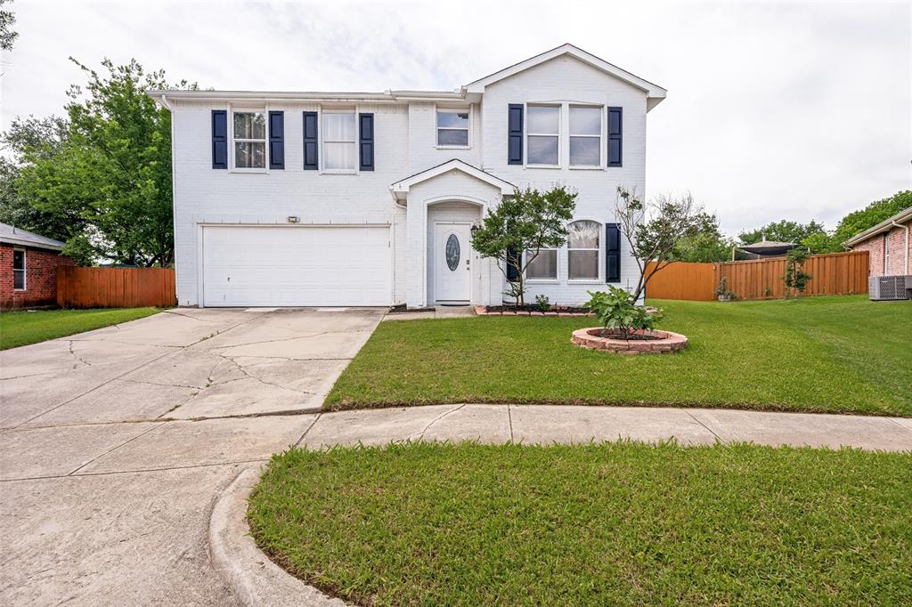 Recently Updated! Ready for a new owner. Situated in a quiet cul-de-sac within Mansfield ISD, this beautifully updated home offers the perfect blend of comfort, style, and functionality. Inside, you’ll find fresh interior paint along with all new carpet and vinyl flooring, creating a clean, modern feel throughout. The kitchen features stainless steel appliances and opens to two spacious living areas, one highlighted by a cozy wood-burning fireplace, plus an upstairs game room ideal for entertaining or relaxing. The primary suite includes dual vanities, a garden tub, and a separate walk-in shower, while ceiling fans in every bedroom add everyday comfort. The backyard is a true highlight with a recently redone pool, patio space perfect for outdoor dining, and a storage shed for added convenience. Located just minutes from Morris Elementary and Summit High School with easy access to shopping, dining, and everyday essentials, this move-in ready home checks all the boxes.