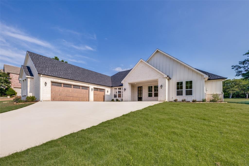 Welcome to life in Eagle Chase at Tanglewood, one of the most sought-after communities on beautiful Lake Texoma. Nestled within this gated golf course community in Pottsboro, this spacious 4-bedroom, 3-bath home offers the perfect blend of comfort, recreation, and resort-style living.

Designed for both everyday living and entertaining, the oversized kitchen is the heart of the home, featuring a coffee bar, walk-in pantry, and abundant storage. A versatile bonus room offers the flexibility for a home office, gym, craft room, or playroom, while the 3-car garage provides plenty of space for vehicles, golf carts, and lake toys.

Enjoy golf course views and easy access to Tanglewood Resort's golf, spa, restaurants, and bars. Just a short golf cart ride away, Highport Marina offers boating, dining, and live entertainment.

Whether you're looking for a full-time residence, vacation home, or retirement retreat, this exceptional property offers the best of lake and golf course living in one of North Texas's premier communities.