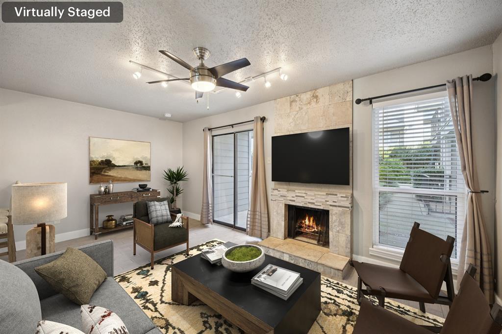 Back on the Market! Price improved and a great opportunity for first-time buyers, downsizers, investors, or anyone seeking convenient condo living.
Meticulously maintained one-story, ground-floor condo in a quiet, well-kept community ideally situated near Uptown, Downtown, Lower Greenville, and Henderson—all within walking distance to some of Dallas’s best dining and entertainment. A gated entry through the charming courtyard and pool area leads you to this inviting home featuring 1 bedroom, 1 bath, 1 living area, and a reserved parking space in the rear.
Inside, enjoy an updated bathroom with granite counters, a functional kitchen with breakfast bar, newly installed granite countertops, and a refrigerator that conveys. The cozy living area offers a wood-burning fireplace, while the fenced private patio overlooks the sparkling pool—perfect for relaxing or outdoor dining.  This move-in ready condo presents a wonderful opportunity in a dynamic, high-growth area, ideal for a student, first-time buyer, or anyone seeking low-maintenance living in a prime location. Schedule a showing today and don’t miss this great find!
