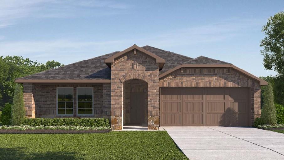 The Zamboni is one of our beautiful one-story floorplans featured in our Prairie Oaks community in Oak Point, TX.

Inside this 4 bedroom, 2 bathroom home, youll find 2,037 square feet of comfortable living. Plus two different exterior elevations to choose from with a 2 car garage. A home designed to combine elegance, functionality, and modern living.

The living area is an open concept, where your kitchen, living, and dining areas blend seamlessly into a space perfect for everyday living and entertaining. Featuring granite or quartz countertops, and stainless steel appliances throughout. Perfectly equipped with everything a home chook or chef needs.

Retreat to the primary bedroom, where relaxation awaits. Here, you'll find an attached bathroom complete with a quartz vanity top, name brand chrome faucets, and framed mirror.

throughout the home you'll have laminated wood plank flooring in family, kitchen, entries and hallway or wood look ceramic tile (based on availability per package)

Not only does the Zamboni offer functional living space, but it boasts stylish finishes throughout with every detail carefully considered to create a comfortable and inviting atmosphere.

Explore our smart home package features, including a video doorbell, smart thermostat, and deadbolt, bringing convenience to your fingertips.

Images are representative of plan and may vary as built.

Contact us to learn more about the Zamboni floorplan and find your home in Prairie Oaks today!