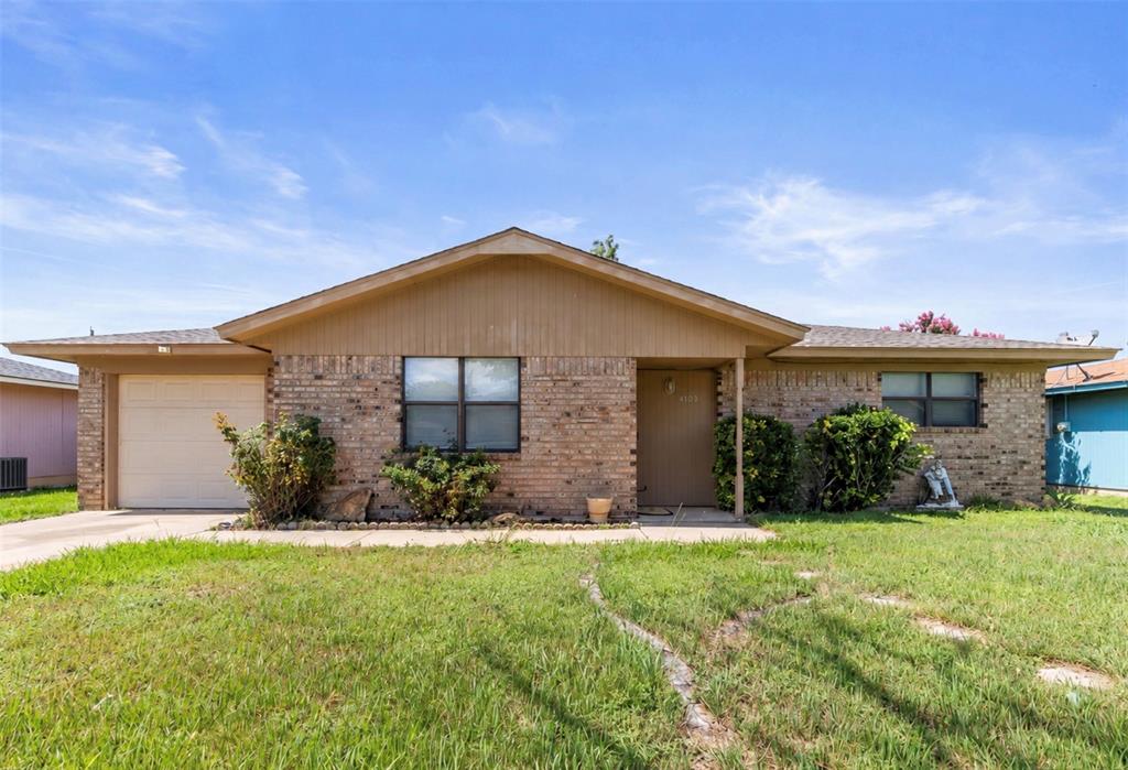 Welcome home to this charming, move-in ready 2-bedroom, 1-bath residence nestled on a quiet cul-de-sac in a highly desirable area of town. This well-maintained home features a functional floor plan, a one-car garage, and a brand-new roof, providing added value and peace of mind for years to come.
Conveniently located near schools, shopping, restaurants, and other everyday amenities, this property offers the perfect blend of comfort and convenience. Whether you’re a first-time homebuyer, looking to downsize, or searching for a great investment opportunity, this home checks all the boxes.
The spacious fenced backyard provides plenty of room for pets, outdoor entertaining, gardening, or simply enjoying the privacy of your own outdoor space. A storage building offers additional room for tools, lawn equipment, and seasonal items. The cul-de-sac location helps minimize traffic while creating a peaceful neighborhood setting.
With its desirable location, practical features, and affordable appeal, this property presents an excellent opportunity for homeowners and investors alike. Don’t miss your chance to own this inviting home, schedule your private showing today and discover everything it has to offer!