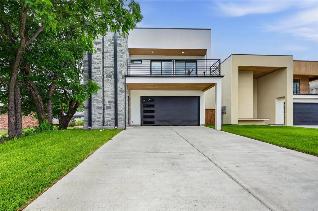 BIG YARD, BIG PARKING, and plenty of space for your family! The open floor plan features a spacious living area that flows seamlessly into the kitchen and dining spaces, highlighted by quartz countertops, custom cabinetry, stainless steel appliances, and elegant designer finishes throughout. Upstairs, you'll find a large game room that provides flexible space for a media room, home office, or play area, along with access to a private balcony that's perfect for enjoying your morning coffee or unwinding in the evening. The primary suite offers a relaxing retreat with a spa-inspired bathroom, while the oversized backyard provides plenty of room for outdoor gatherings, pets, or future customization. A two-car garage, contemporary curb appeal, and quality craftsmanship complete the package. Conveniently located with easy access to major highways, shopping, dining, and entertainment, this home offers modern living in a location that keeps you connected to everything the DFW area has to offer.