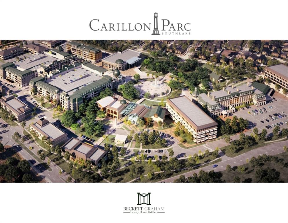 Unique opportunity to build your dream home with Beckett Graham Luxury Builders in the highly anticipated Carillon Parc Development.  This walkable, 42-acre European inspired development features upscale dining, boutique shopping, and a beautifully designed Central Plaza featuring a $4 million interactive water feature. Residents will have full access to all that Carillon offers:  including two lakes with shaded lounging areas, a sport court, a playground,  beautiful walking trail and a private swim pavilion.  Located within the highly-rated Carroll ISD and a convenient commute to DFW Airport, this neighborhood blends luxury and convenience in one of the area’s most coveted locations. 
This is more than a home—it’s a lifestyle!!  Minimum 3,500sf.