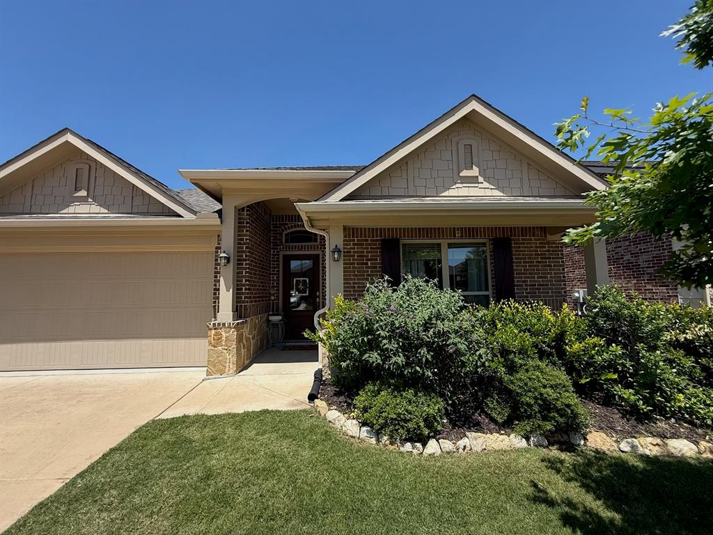Don't MISS this MOVE-IN READY GEM ~ You’ll find refined suburban living in this beautifully maintained 4-bedroom, 3-bath residence nestled in a quiet northwest Fort Worth community. Built in 2019, this thoughtfully designed home showcases new carpet with upgraded Lifeproof padding, luxurious quartz countertops, custom painting throughout most of the home, expansive living spaces, exceptional closet storage, and a modern gas fireplace that turns on with the flip of a switch—offering both comfort and functionality with contemporary style. Backing directly to a tranquil greenbelt with no rear neighbors, the property provides a rare blend of privacy and connection to nature, along with direct access to neighborhood walking and biking trails. Wide sidewalks enhance the walkable feel of the community, while the backyard offers a peaceful retreat for relaxation or entertaining with serene nature views. Situated within the highly regarded Eagle Mountain-Saginaw Independent School District, including Copper Creek Elementary located INSIDE the community, and just minutes from Alliance Town Center, residents enjoy effortless access to shopping, dining, and daily conveniences. Nearby local favorites such as Hobby Lobby, Mardel, and Lupe Tortilla are just moments away, along with a variety of additional dining & entertainment options. The active HOA elevates the lifestyle with community events, visiting food trucks, a cool and refreshing resort-style pool, basketball court, amenities center, three maintained green spaces, a neighborhood park, and a serene hidden nature cove complete with a small waterfall. The neighborhood is known for its welcoming atmosphere and is especially festive during trick-or-treat season, creating an inviting environment that truly feels like home. With modern construction, scenic surroundings, exceptional community amenities, and an unbeatable location, this property offers not just a home—but a whole new lifestyle. Is this your perfect summer match?
