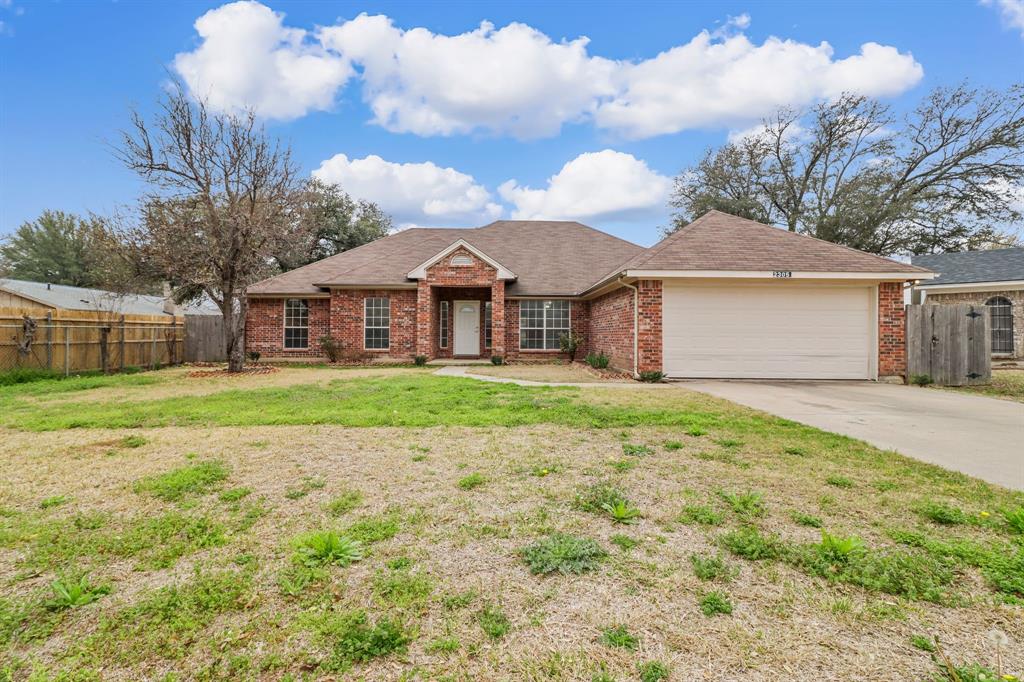 Price Improvement!  Welcome Home!  This fantastic 5 BR & 3 BA home with great curb appeal on a cul-de-sac in the Bedford Court community is now available & won't last long!  Features include an open concept floor plan in main living areas, great, natural light, gas fireplace, eat-in kitchen, gas cooktop, split bedrooms!  The formal dining area would be a good option for a home office space & fifth bedroom with attached bathroom would be ideal for guests!  Entertaining will be a breeze in the enclosed & spacious backyard!  Situated in the HEB school district with easy access to 183 with shopping & dining nearby.  New pictures coming soon - schedule a showing today & make this your next place to call home!