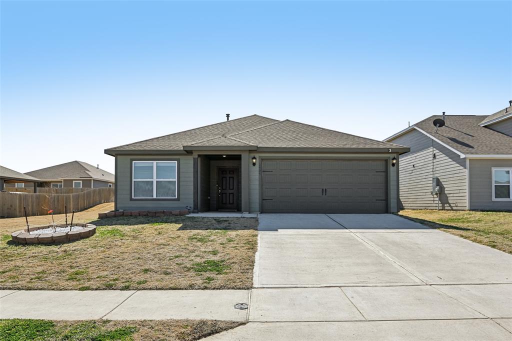 Like new and beautifully maintained, this inviting one-story home is located in Big Sky Estates, a desirable neighborhood in Ponder, Texas. Designed with both style and functionality in mind, the open floorplan layout offers three bedrooms, two bathrooms, and a spacious family room ideal for everyday living and entertaining. The chef-ready kitchen is the heart of the home, featuring sparkling granite countertops, oversized wood cabinetry, a full suite of energy-efficient appliances, and convenient access to the dining area for effortless meal preparation and gatherings. Large bedrooms include a primary with ensuite and large walk-in closet. Designer upgrades include new luxury vinyl plank flooring in 2025, a Wi-Fi-enabled garage door opener, and a programmable thermostat, enhancing comfort and modern convenience throughout. Huge backyard with plenty of room to grow. Situated close to shopping, dining, and local amenities, this home offers a wonderful blend of quality, comfort, and location. Book your tour today!