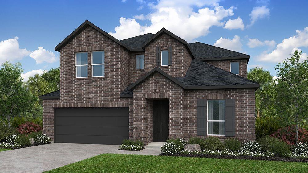 What's Special: Game Room & Media - Covered Patio - Gourmet Kitchen. New Construction – September Completion! Built by Taylor Morrison, America's Most Trusted Home Builder. Welcome to the Bordeaux at 4157 Gonzales Drive in Highland Lakes! This charming new home's foyer opens to a private study and powder room before leading into the heart of the home, where the great room with a cozy fireplace flows seamlessly into the dining area and centrally located gourmet kitchen with a large island and walk-in pantry. The primary suite on the main floor provides a relaxing retreat with a walk-in closet and a spa-inspired bath featuring a slide-in tub. A secondary bedroom with en-suite bath sits off the kitchen and is perfect for guests. Upstairs, a generous game room, media room, and three additional bedrooms create plenty of flexible living space for work or play, while a covered patio extends living outdoors. Come home to a place with wide open spaces and endless exploration. Amenities are ready—relax by the pool, work out in the exercise room, or enjoy miles of trails. Zoned for top-rated Prosper ISD, students can thrive. With no MUD or PID taxes, you have even more reason to make your move! Additional Highlights Include: Upgraded front door and gas drop at patio. Photos are for representative purposes only. MLS#21283266