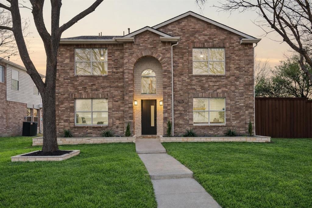 Discover a modern home on a large 9,583sf corner lot in highly rated Allen ISD. Full high-quality renovation with new kitchen, bathrooms, flooring, painting, landscape, and premium fixtures. Includes family, living and dining room along with room upstairs for Office Game Room. Meticulously designed with designer stones, quartz countertops, real wood soft closing cabinets and fans in all bedrooms. New stainless-steel appliances and fireplace. New windows and HVAC in 2023. 1 owner from 2001 to 2025, built 2001. Finished 2 car garage w polyurethane epoxy flooring. Large private backyard with covered patio, high fence and newly seeded fertilized backyard. Great location: minutes aways from HEB, Allen Outlet Mall, multiple restaurants, shopping, gym, and highway US-75. Includes Home Warranty!