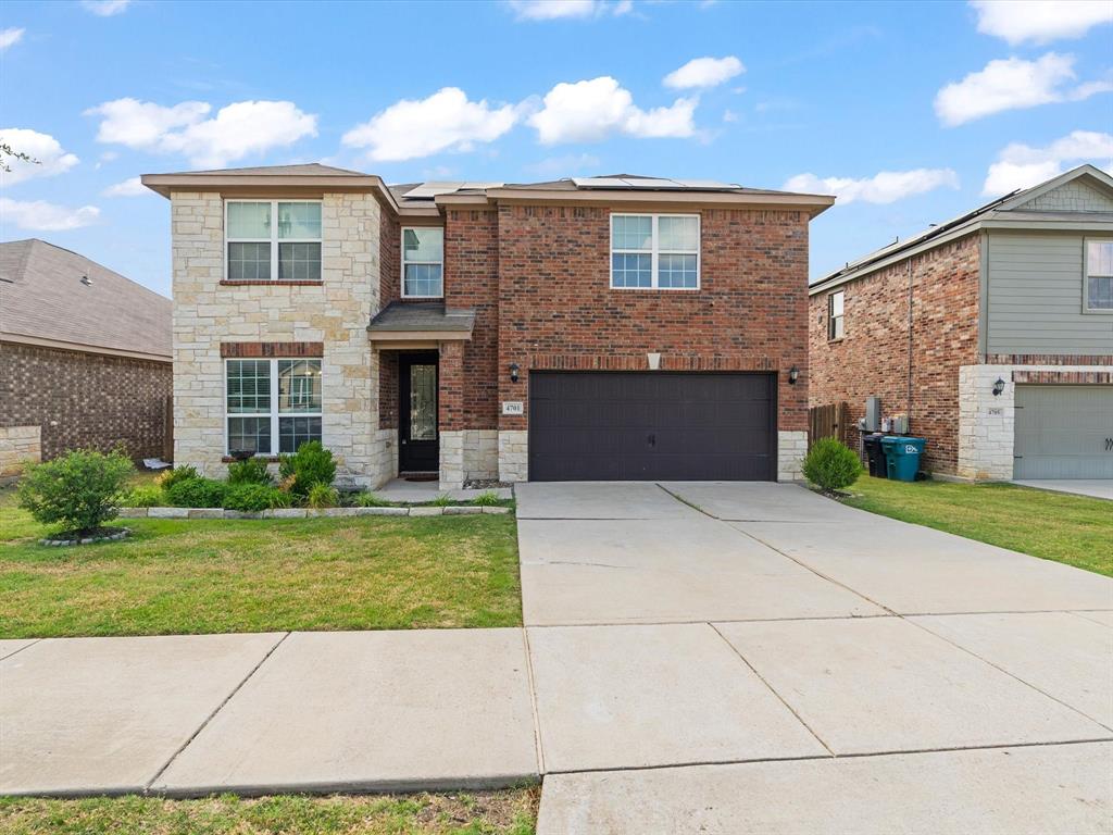 This stunning 4 bed, 3-bath two story brick home with stone accents is calling to you! Step outside to the backyard and enjoy breathtaking views overlooking the neighborhood pond, where the sun sets beautifully over the water and countless bird species visit year-round. The back gate opens directly to trails and a stocked fishing pond. Perfect for morning walks, evening fishing, or relaxing in nature.

Inside you'll find modern comforts, including an upgraded air conditioning system, with built in air-purifier, individual room zoning for perfect climate control, and solar panels for energy- efficient living.

Located just off Loop 288 in Denton, you’re only minutes away from summer fun at Water Works Park and Denton Natatorium, or you can take a stroll down the street during the fall to the C.H. Collins Athletic Complex to catch a football game. Outdoor enthusiasts will also love the nearby hiking trails along the Elm Fork Trinity River greenbelt. 

Come check out this beautiful home and discover why it’s the perfect place to build lasting memories. Your future starts here!