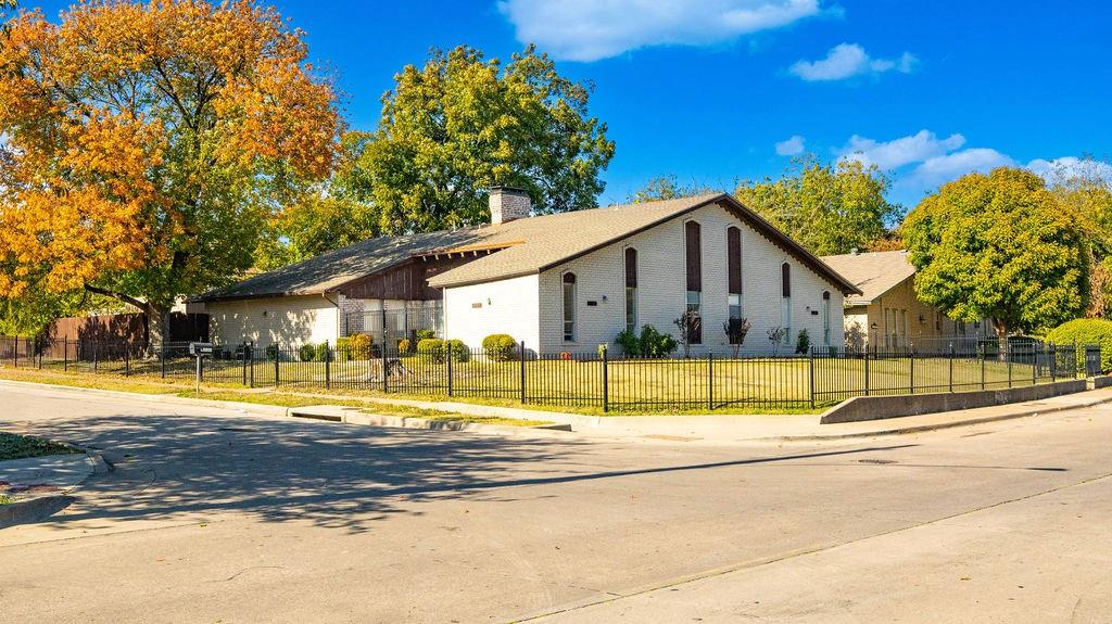 This impressive corner lot full-duplex in Dallas offers a rare combination of space, updates, and investment potential, all within the highly regarded Richardson ISD. With a total of six bedrooms, four full bathrooms, and two two-car garages, the property is designed to accommodate both comfortable living and strong rental income. Unit 13351 showcases character and charm with vaulted ceilings, exposed wood beams, recessed lighting, Spanish tile, and warm laminate flooring. The current tenant's lease expires in December 2026 and wishes to remain, giving the new owner immediate cash flow and flexibility to either occupy the other side or lease it out for full occupancy. Unit 13353 has been thoughtfully updated in 2025 with Luxury Vinyl Plank flooring, decorative lighting, fresh interior paint, and modernized kitchen and bathrooms. This unit is move-in ready and ideal for today’s lifestyle. Both units feature private backyards that provide a peaceful retreat for relaxation or entertaining family and friends. Recent improvements include a wrought iron fence installed in 2021, a new AC unit for Unit 13351 in 2022, and a garage door replacement for Unit 13353 in 2022. Perfectly located in the City of Dallas, this duplex combines convenience, quality updates, and strong rental appeal, making it an excellent opportunity for both homeowners and investors.