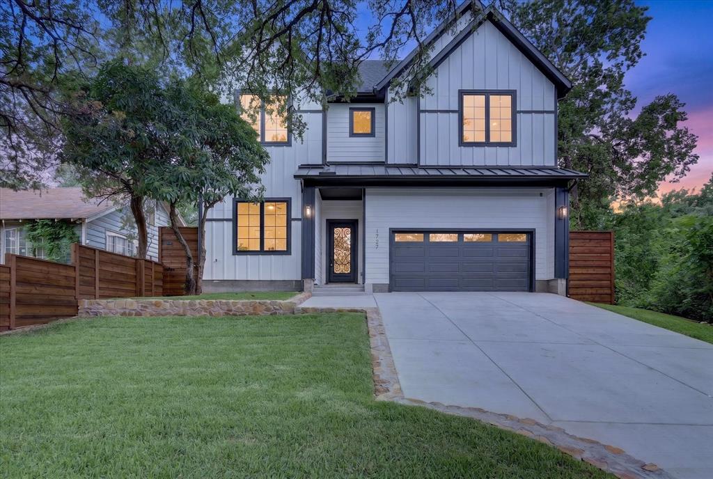 Welcome to 1727 Ramsey Avenue, a beautifully designed modern farmhouse offering exceptional style, functionality, and thoughtful craftsmanship. Situated on a spacious 7,500-square-foot lot, this two-story residence features an open-concept floor plan perfect for both everyday living and entertaining.
The heart of the home is the chef-inspired kitchen, complete with a large island, walk-in pantry, prep kitchen, and seamless flow into the dining and family rooms. Expansive windows fill the home with natural light, while the covered rear patio creates the perfect indoor-outdoor living experience.
The first floor includes a versatile flex room ideal for a home office, guest suite, or playroom. Upstairs, you'll find a spacious game room, secondary bedrooms with generous closet space, and a luxurious primary retreat featuring a spa-like bath and oversized walk-in closet.
Designer finishes throughout include modern farmhouse architecture, custom cabinetry, premium fixtures, energy-efficient systems, and an attached two-car garage.
Conveniently located minutes from Downtown Dallas, the Dallas Zoo, Bishop Arts District, and major highways, this home offers the perfect combination of modern luxury and urban convenience.