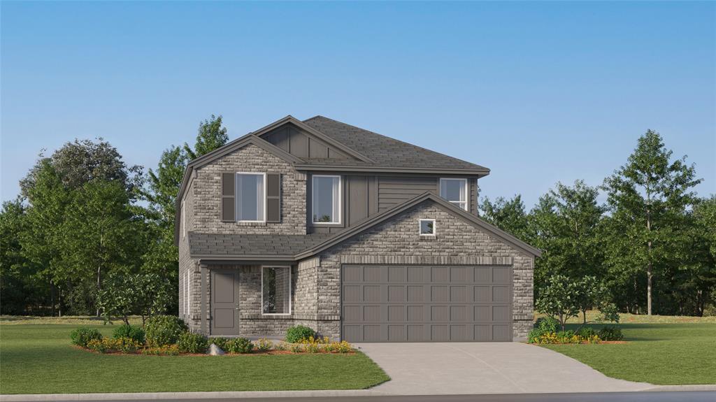 LENNAR - Luella Crossing - DiMaggio Floorplan
This new single-story home boasts a convenient and low-maintenance layout. Three bedrooms are secluded near the front of the home, leading to a spacious and flexible open-concept layout where the kitchen, dining room and family room meet. Nestled into a private rear corner is the lavish owner’s suite, featuring a full bathroom and walk-in closet.