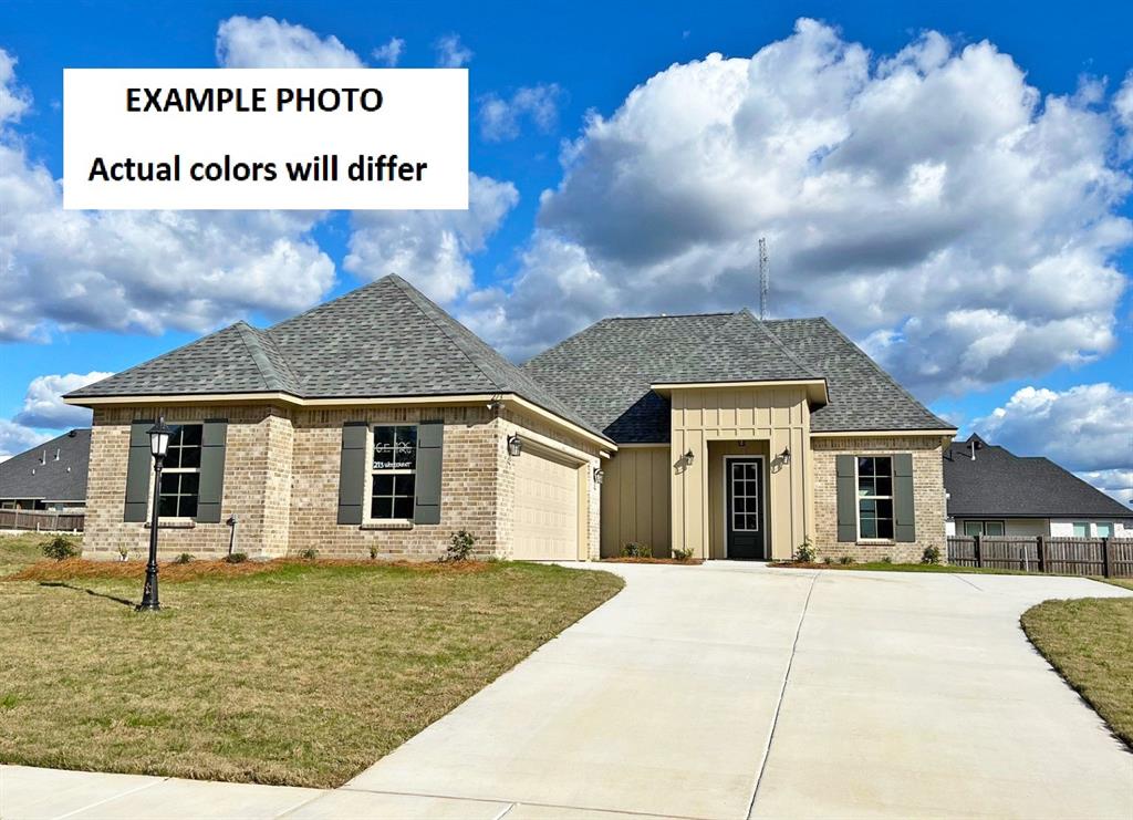 The LACOMBE IV G in Griffin Estates community offers a 3 bedroom, 2 full bathroom, open design with a computer nook.  

Features:  separate vanities, garden tub, separate shower, and a walk-in closet in the primary suite, tray ceiling in the primary bedroom, primary closet goes through to the laundry room for added convenience, a kitchen island overlooking the living room, boot bench and a built-in desk for the computer nook in the mud room, covered rear patio, side-entry garage, ceiling fans in the living room and primary bedroom are standard, smart connect wi-fi thermostat, smoke and carbon monoxide detectors, post tension slab, landscaping, architectural 30-year shingles, flood lights, and more!  

Energy Efficient Features:  a tankless gas water heater, a kitchen appliance package, low E tilt-in windows, and more!
