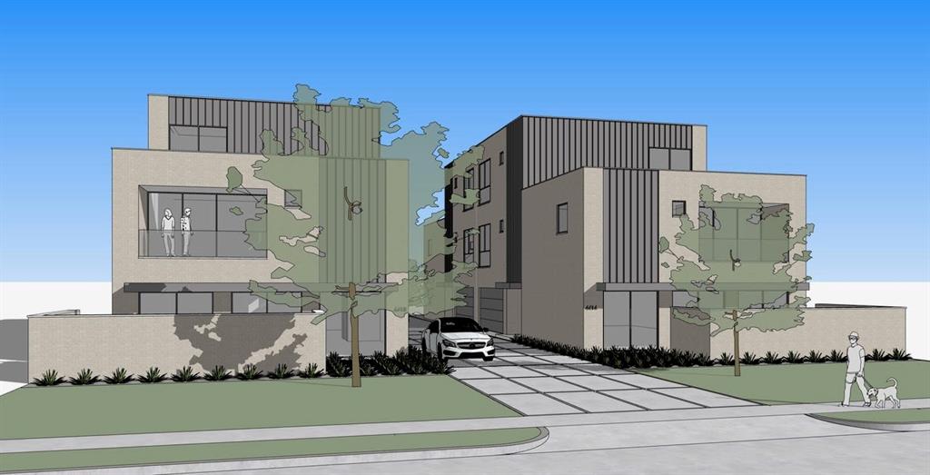 New construction home a block off the Katy Trail in desirable Northern Heights! This contemporary 3 bed, 3 & half bath home has over 1,000 square feet of patio space offered on all 3 levels easily accessed by stairs or elevator. The open lower level w living area, dining room & chef’s kitchen with gas cooking, SS appliances & large Quartz island. 489 SF patio w yard space, garage, mudroom & half bath complete the 1st level. Lux primary suite features dual vanities, soaking tub, sep shower & huge closet are located on the 2nd level along with a secondary bedroom with ensuite & walk-in closet. The 3rd bedroom is located on the 3rd level with ensuite bath & walk-in closet. A large flex space, perfect for 2nd living or game room, & office alcove are also located on the 3rd level. Grand rooftop deck offers 600 SF of outdoor living space, great for entertaining! Ease of access to all Knox St area has to offer & access to 75 & the Tollway makes commutes a breeze. (Photos are of 4418 Abbott)