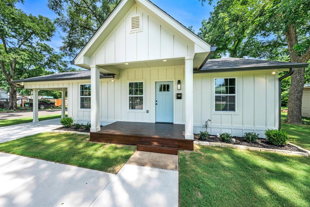 Welcome home to this beautifully reimagined 3-bedroom, 2-bath that has been completely remodeled down to the studs and professionally reconstructed by a local respected builder. Every detail showcases exceptional craftsmanship, blending timeless charm with today's modern finishes for a home that is as beautiful as it is functional.

Situated on a spacious corner lot just minutes from downtown Sulphur Springs, this turnkey property offers the perfect combination of quality, style, and convenience. Step onto the inviting covered front porch and into a bright, open-concept floor plan designed for both everyday living and effortless entertaining.

Virtually every component of this home has been thoughtfully updated, giving you the confidence and peace of mind that comes with a like-new home. High-end finishes, quality workmanship, and modern systems—including an energy-efficient tankless water heater that provides endless hot water—set this home apart from the rest.

Outside, you'll love the oversized yard featuring a brand-new privacy fence, creating the perfect space for kids, pets, backyard barbecues, or simply relaxing in your own private retreat. Mature shade trees, fresh landscaping, and a covered carport complete the home's outstanding curb appeal.

Whether you're a first-time homebuyer, looking to downsize, or searching for a truly move-in-ready home close to shopping, dining, schools, and everything Sulphur Springs has to offer, this property checks every box. Homes renovated to this level of quality don't come along often—schedule your private showing today!