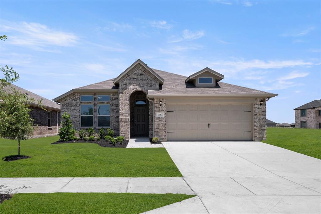 MLS# 21256773 - Built by Impression Homes - Ready Now! ~ Experience modern living in this stunning 3 bedroom, 2 bathroom residence, crafted in 2026 with a focus on comfort and style. This traditional home spans 1,861 square feet, featuring an open floorplan that seamlessly connects the living and dining areas, perfect for both relaxation and entertaining. The well-appointed kitchen, complete with an efficient pantry, caters to culinary enthusiasts with ease.  Retreat to the spacious primary suite, offering ample privacy and an elegant ensuite bathroom. Additional bedrooms provide versatility for guests or a home office. Enjoy the outdoors on the covered patio, ideal for morning coffee or evening gatherings.  Located within the esteemed Northwest ISD and just steps away from community conveniences, this home is a perfect blend of lifestyle and modern amenities. Schedule your private tour today to experience this exceptional property firsthand.