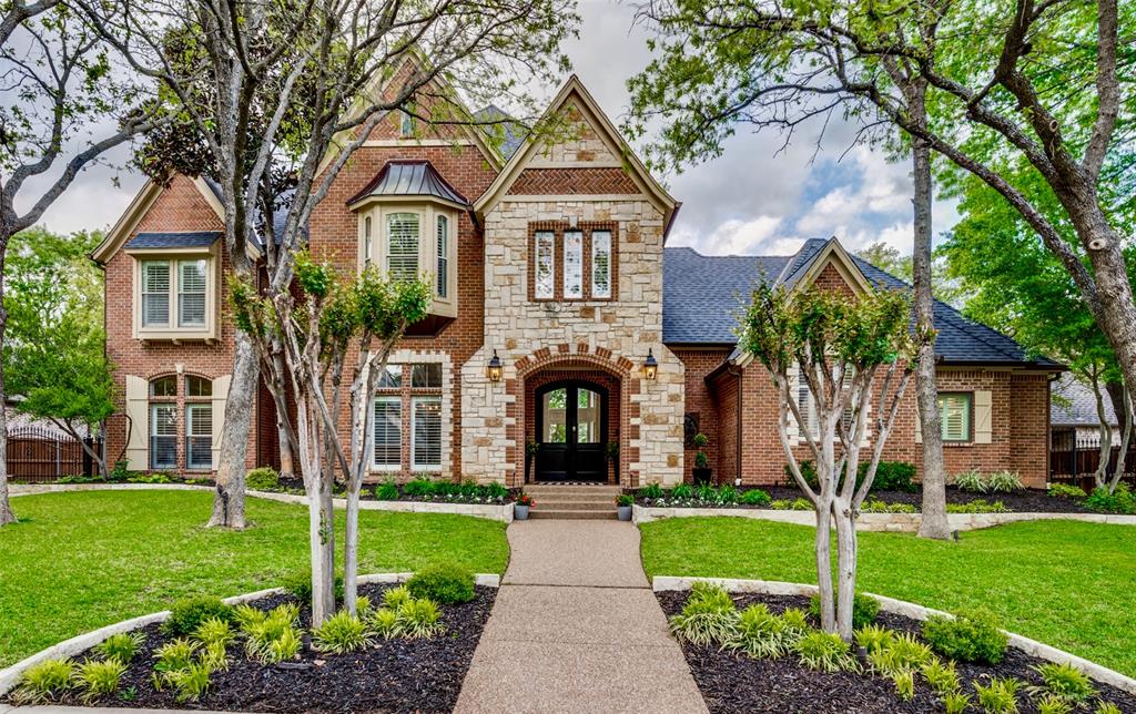 Welcome to the COMPLETELY REMODELED Custom Home on a Quiet St in the Exclusive Guard-Gated Community of Monticello Estates where Mature Trees surround Miles of Walking Trails! Enter to find Gorgeous Custom Matte Finish Hardwoods and Newly Remodeled Staircase flooded with Natural Light from the 2-Story Floor-to-Ceiling Windows. Designer Coffee-Wine Bar w built in MIELE & Wine Cooler flows effortlessly to the Redesigned Open Concept KITCHEN! The 48in DUAL RANGE, Sub-Zero Fridge + oversized Island w Quartz Counters truly make it an Entertainer's Dream!  Walk outside to the Lush Private Oasis through the Wall of Modern Glass SLIDING DOORS that Open to a Covered Patio, Saltwater Pool, Modern Deck, Remodeled Outdoor Bar-Grill & plenty of Grass to Play! Upstairs are 3 more Large Bedrooms, Oversized Media-Great Room + Playroom!  Custom Inset Shaker Cabinetry throughout the Home, Updated Bathrooms, Board & Batten Walls, Luxury Wallpaper, Designer Lighting and Fresh Paint are just a few updates!