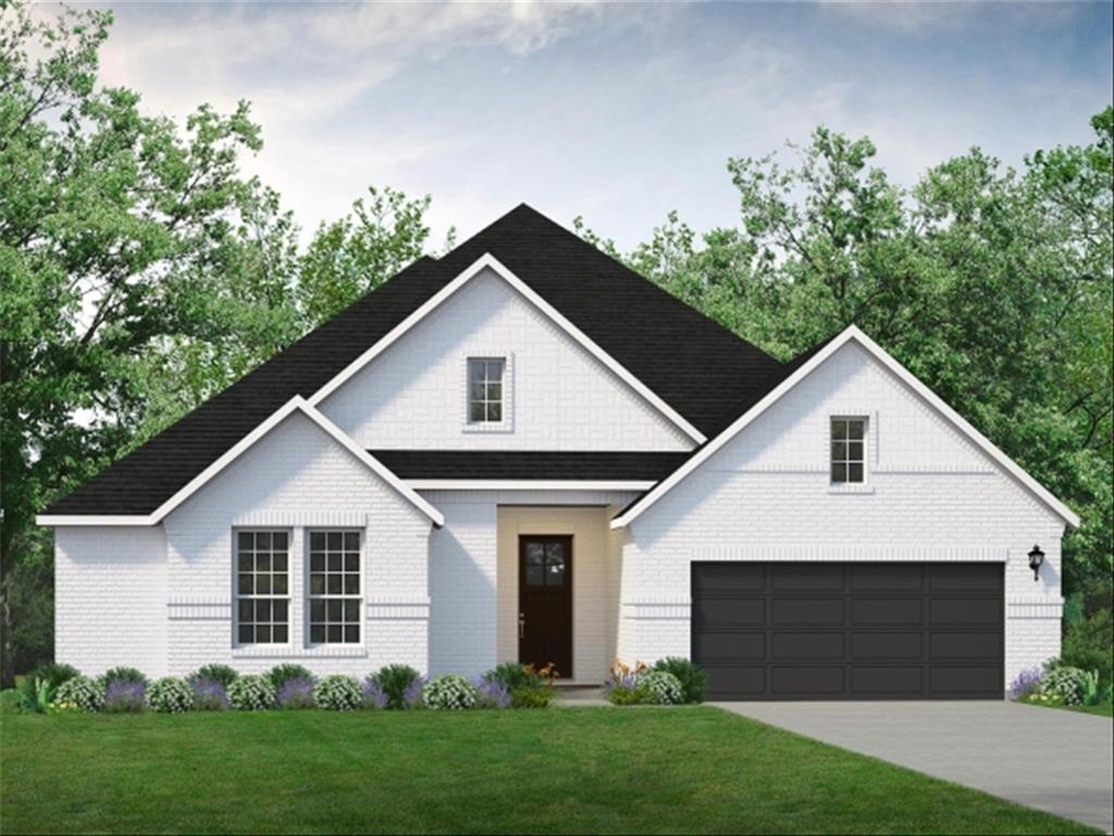 MLS# 20358513 - Built by UnionMain Homes - Ready Now! ~ Welcome to this stunning one-story home offering a spacious and luxurious living experience. With 2,957 square feet of meticulously designed space, this residence features 4 bedrooms, 3 bathrooms, and a 2-car garage. Step inside and be captivated by the elegant fireplace, creating a warm and inviting atmosphere in the living area. The gourmet kitchen is a chef's delight, boasting high-end appliances, sleek countertops, and ample storage for culinary enthusiasts. Retreat to the primary suite and indulge in relaxation, with a freestanding soaker tub, a separate walk-in shower, and a door connecting the primary closet to the utility room for added convenience. The additional bedrooms provide versatility and comfort for family and guests. Discover the entertainment hub of the home in the media room, perfect for movie nights and creating unforgettable memories!